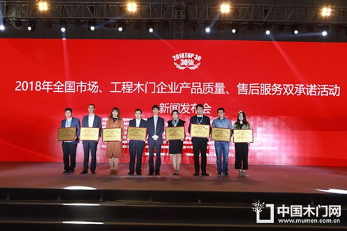 2018全國工程木門企業質量與售后服務雙承諾活動啟動，木門窗行業年會共話發展新篇章